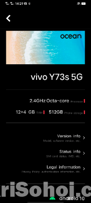 Vivo y73s 5g